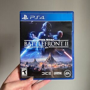 Star Wars Battlefront II Video Game PlayStation 4 PS4 Complete Gift Worthy Gamer